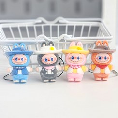 تصویر آویز لبوبو نخی و فلزی 