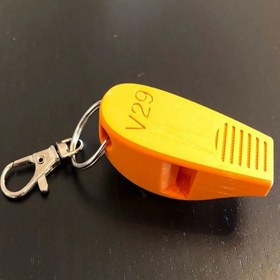 تصویر سوت نجات مدل V29 - سفید 