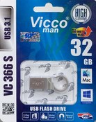 تصویر فلش مموری USB3.1 ویکومن 32 گیگابایت مدل VC366s ا Vicco VC366s Flash Memory USB 3.1 32GB Vicco VC366s Flash Memory USB 3.1 32GB