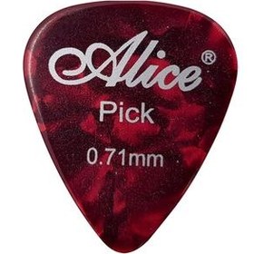 تصویر پیک گیتار آلیس سایز ۰.۷۱ و ۰.۸۱ 