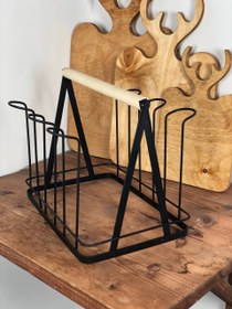 تصویر استند لیوان 6 تایی 