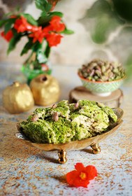 تصویر حلوای پسته 