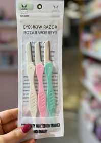 تصویر تیغ ابرو سه عددیbox bunny 