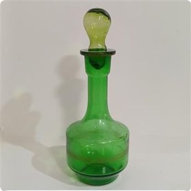 تصویر تنگ شیشه ای قدیمی 