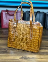 تصویر کیف دستی ونوس - عسلی روکو Venous hand bag