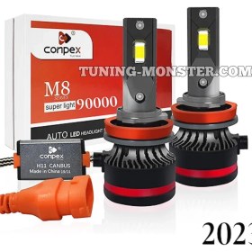 تصویر هدلایت m8 conpex H7 ام۸ کانپکس مدل 2025 M8