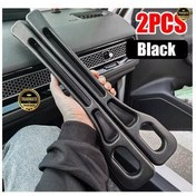 تصویر نظم دهنده داخل خودرو TOYOTA RAV4 2018 2019 2020 2021 2022 2023 2024 2025 صندلی ماشین EDGE ORGANIZER دوبل مشکی TRAKMATS %100 YÜKSEK KALİTE 