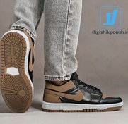 تصویر کفش بسکتبال نایکی ایر جردن وان رنگ مشکی شکلاتی 