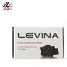 تصویر صابون گلیسیرینه ذغالی 120 گرم لوینا Levina Charcoal Glycerin Soap 120g