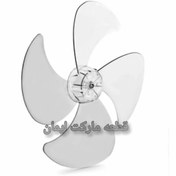 تصویر پروانه پنکه پارس خزر شیشه ای 