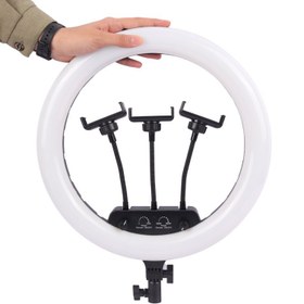 تصویر رینگ لایت مدل RL-14 ( بدون پایه ) 14 Inch LED Ring Light (RL-14)