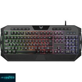 تصویر کیبورد گیمینگ Keyboar Gaming CROWN مدل K-06 