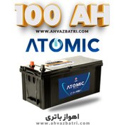 تصویر باتری خودرو اتمیک ۶۶ آمپر اتمی 