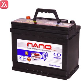 تصویر باتری خودرو صبا مدل نانو 74 آمپر 