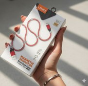 تصویر کابل شارژ میکرو الدینیو مدل آهنربایی 