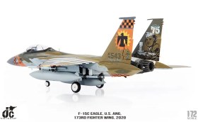 تصویر ماکت جنگنده اف15 ایگل نیروی هوایی امریکا | JC Wings 1:72 F-15C Eagle USAF 173rd Fighter Wing 