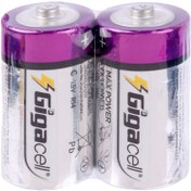 تصویر باتری متوسط - جفتی ا Gigacell max 1.5v Gigacell max 1.5v