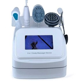 تصویر دستگاه اسکالپ سر 5 کاره همراه انالیزور Function Hair Scalping Device 5 in 1