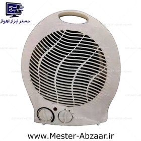 تصویر مینی فن بخاری هیتر 2000 وات گرمایشی برقی مدل fan heater f-801 