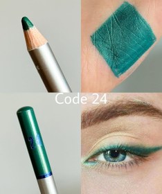 تصویر مداد چشم سبز بارین 