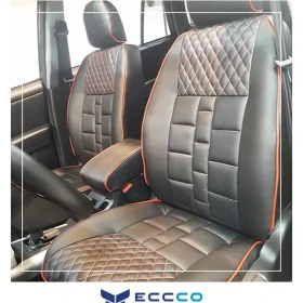 تصویر روکش صندلی لیفان X60 مدل سیلیکا+ برند eccco کد F11 