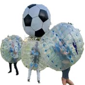 تصویر فوتبال حبابی ، 6 توپ + بیگ بال | اجاره روزانه 