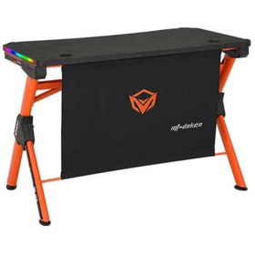 تصویر میز گیمینگ میشن DSK20 RGB Meetion DSK20 RGB Led Light PC Computer Gaming Desk