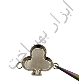 تصویر فریم استیل گشنیز دستبند 