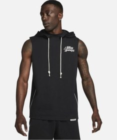 تصویر تیشرت مردانه مشکی نایکی | dh7441-010 