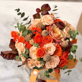 تصویر گلدون گل هدیه 