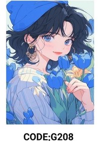 تصویر فرشینه طرح نوجوان CODE:G208 