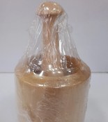 تصویر هاون چوبی کوچک زعفران ساب 