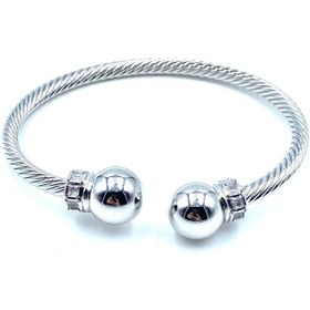 تصویر دستبند دیوید یورمان طرح infinity sphere David Yurman infinity design bracelet