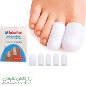 تصویر پد محافظ انگشت پا سیلیکونی ریلکس فوت Relax Foot 