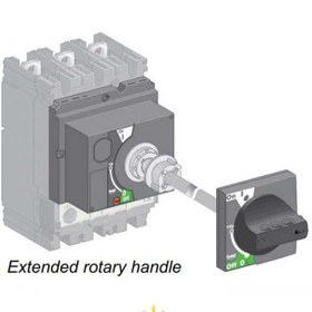 تصویر کلید اتوماتیک 100 آمپر قابل تنظیم سری NSX100B اشنایدر 