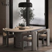 تصویر ست میز و صندلی غذاخوری مدل هاورما 