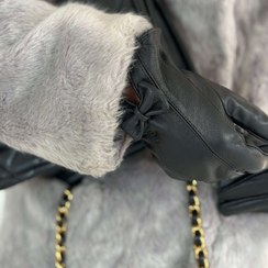 تصویر دستکش زنانه چرم مدل نیلو Niloo gloves