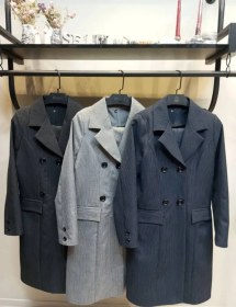 تصویر مانتو شلوار اداری فاستونی مدل دیپلمات کد 044 