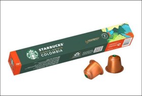 تصویر کپسول قهوه استارباکس مدل Single Origin Colombia Single Origin Colombia Starbucks coffee capsule