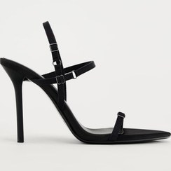 تصویر ZARA FABRIC HIGH-HEEL SANDALS 