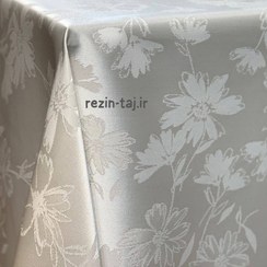 تصویر رومیزی 6 نفره 150×180 سانتی‌ متری طرح کلارا – رزین تاژ 