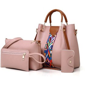 تصویر پکیج ۴ عددی کیف های جدید زنانه New Fashion 4pcs Sets Bags 