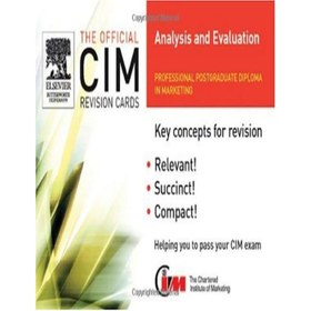 تصویر دانلود کتاب CIM Revision cards: Analysis and Evaluation کارت های تجدید نظر CIM: تجزیه و تحلیل و ارزیابی