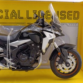 تصویر ماکت موتور هوندا CB400X مقیاس ۱:۱۲ با جزئیات بالا 