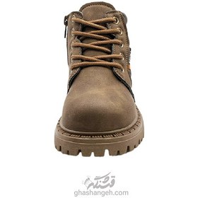 تصویر بوت فشن کلاسیک قهوه‌ای 