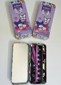 تصویر ست تحریر(خط کش،نقاله) کرومی 