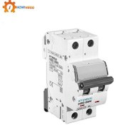 تصویر کلید مینیاتوری دو پل هیوندای 2 تا 63 آمپر Hyundai two Bridge Miniature Circuit Breaker 2 to 63 A