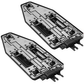 تصویر یونیت خازن چراغ خطر عقب خودرو جمع ساز مدل JT123 مناسب برای آردی بسته 2 عددی 