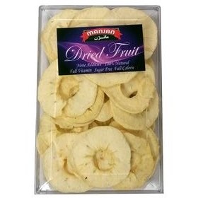 تصویر سیب خشک بدون پوست مانژن - 100 گرم 