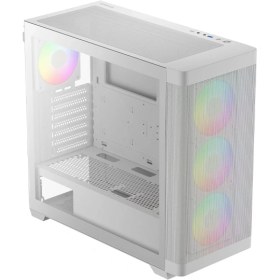 تصویر کیس کامپیوتر گیمدیاس مدل ATHENA M3 White 